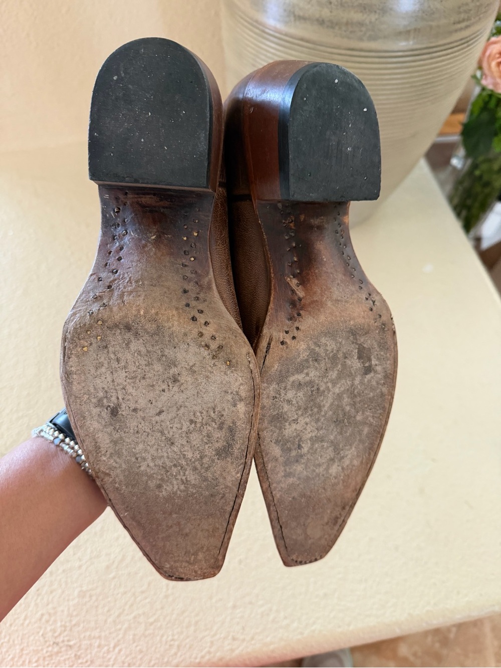 Shyanne Brown Loretta Western Snip Toe Boots - Picture 8 of 12